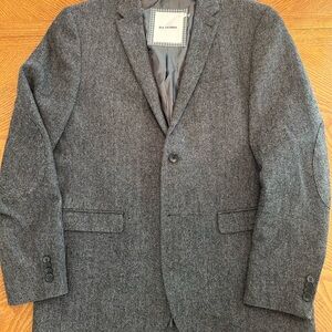 Ben Sherman Gray Herringbone Blazer
